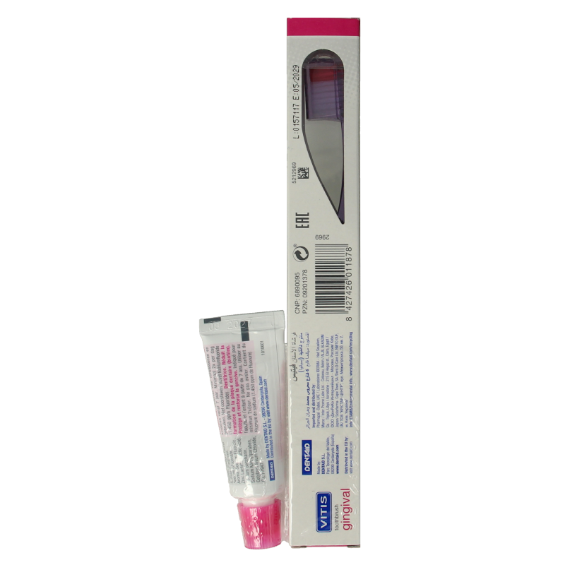 Vitis Tandenborstel gingival gezond tandvlees 1 Stuks