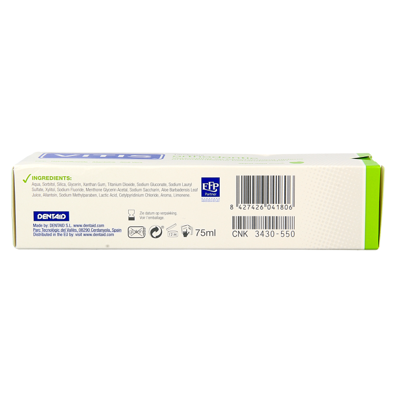 Vitis Tandpasta orthodontic 75 Milliliter