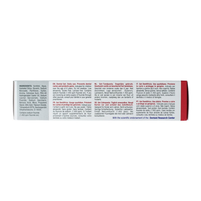 Vitis Tandgel junior 75 Milliliter