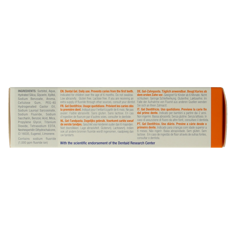 Vitis Tandgel kids 50 Milliliter