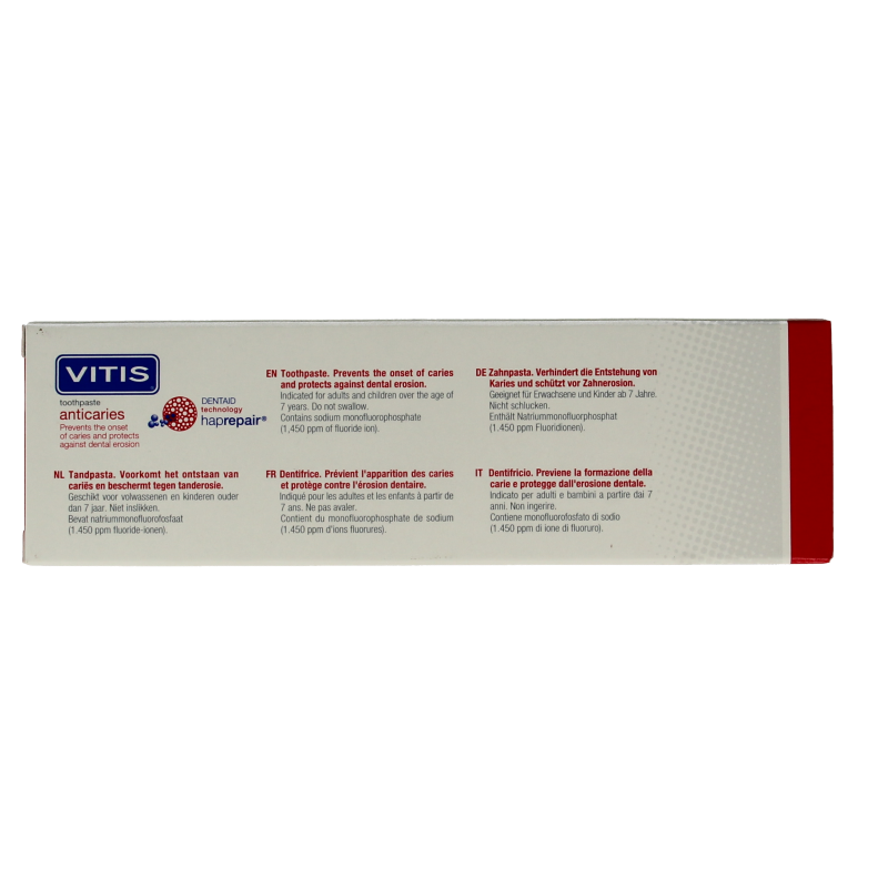Vitis Tandpasta anti caries 75 Milliliter