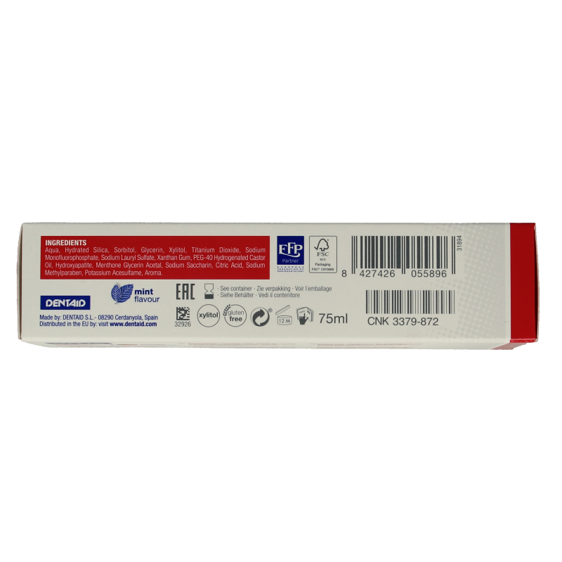 Vitis Tandpasta anti caries 75 Milliliter