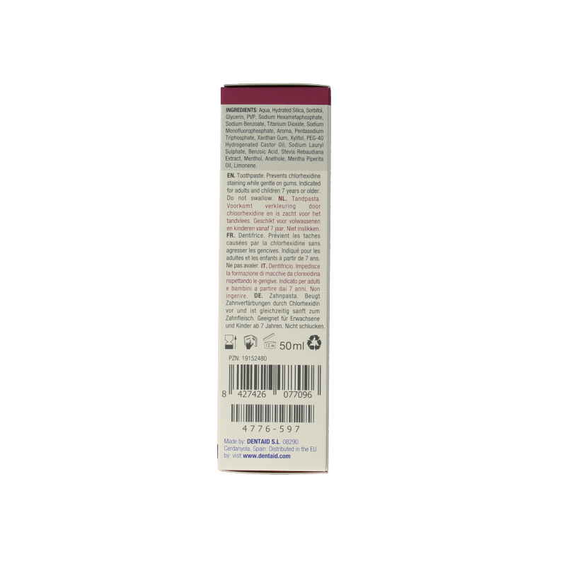 Vitis Tandpasta anti-stain 50 Milliliter