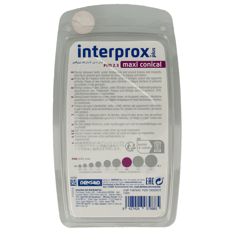 Interprox Plus ragers maxi conical paars 4 Stuks