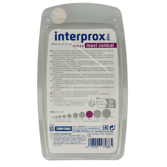 Interprox Plus ragers maxi conical paars 4.00 Stuks