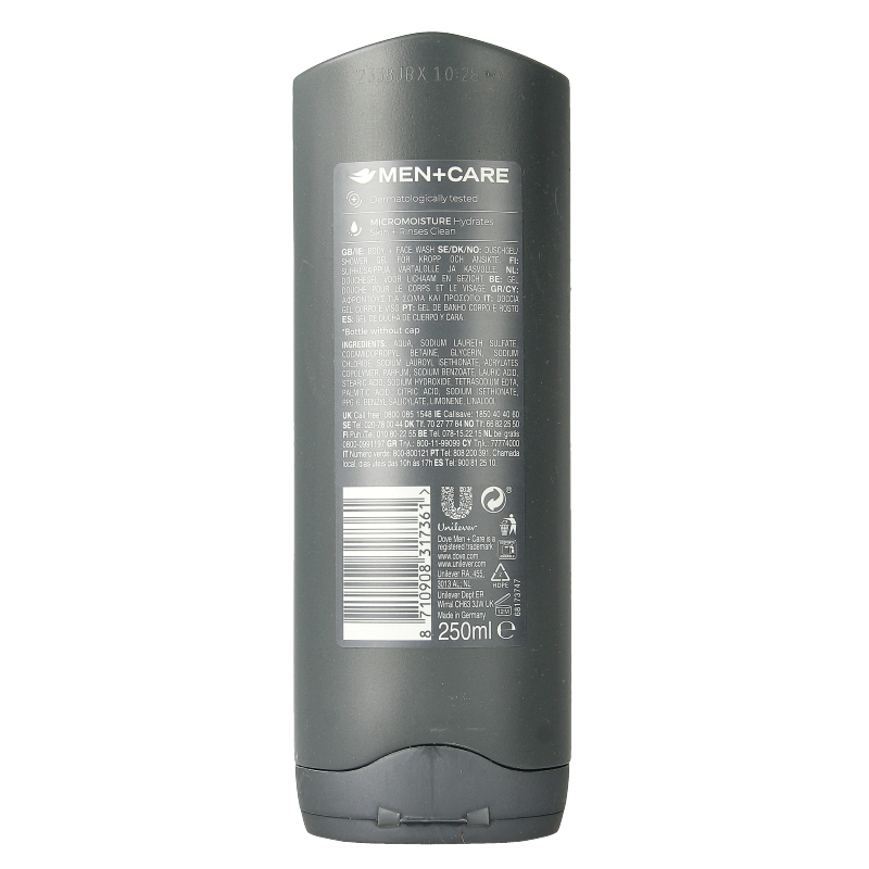 Dove Shower men + care cool fresh 250 Milliliter