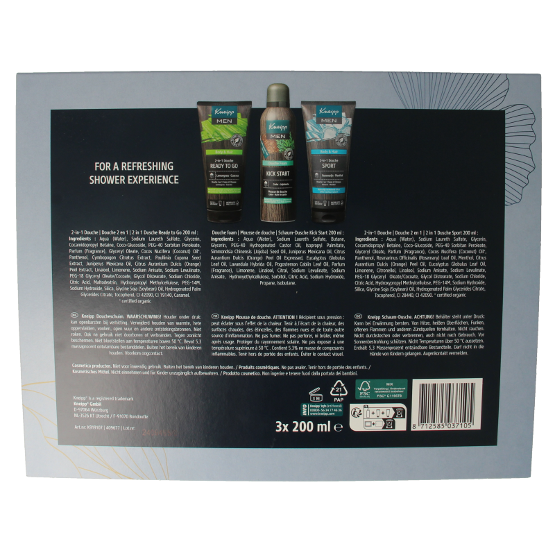 Kneipp Geschenkset luxe men 1 Set