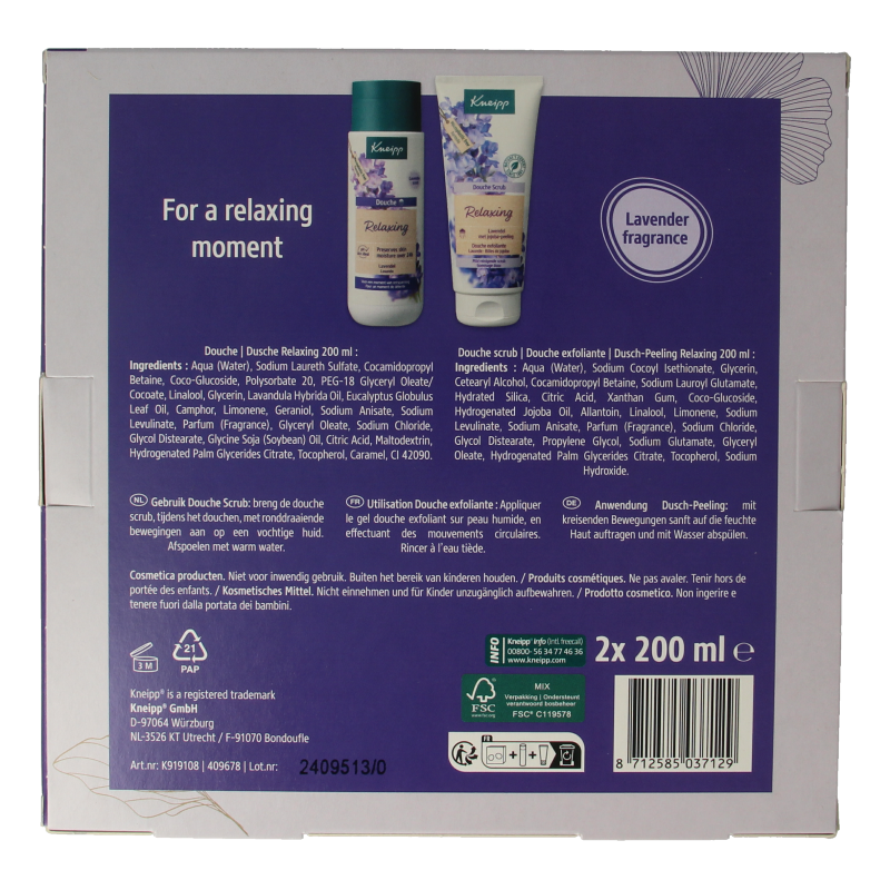 Kneipp Geschenkset relaxing favourite 1 Set