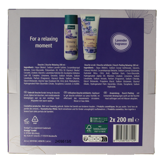 Kneipp Geschenkset relaxing favourite 1 Set
