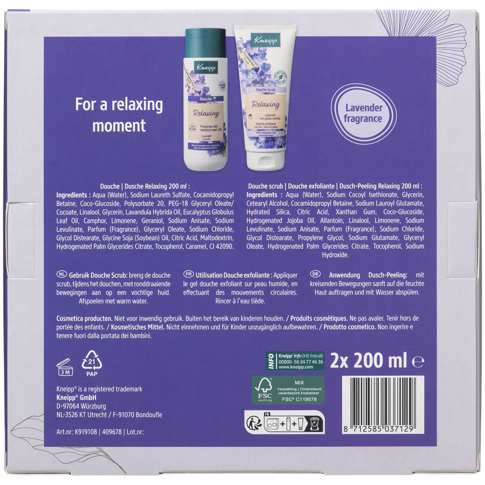 Kneipp Geschenkset Relaxing Favourites 1.00 Set