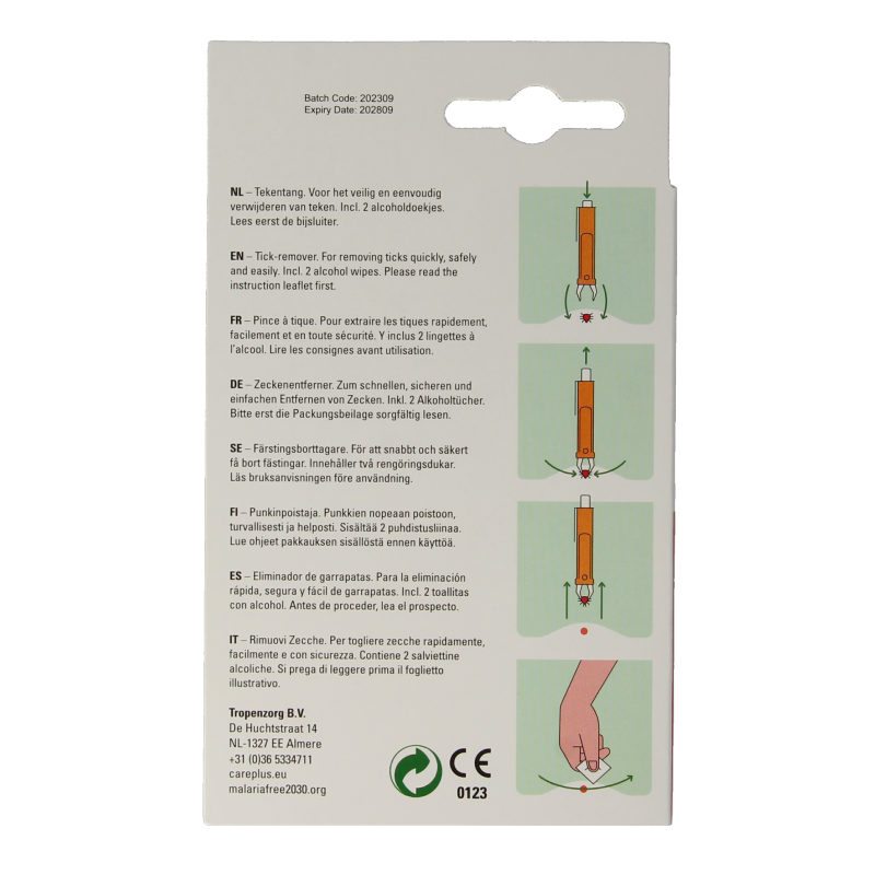 Care Plus Tick out remover 1 Stuks