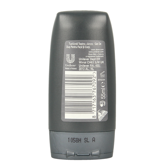 Dove Shower men + care clean comfort 55.00 Milliliter