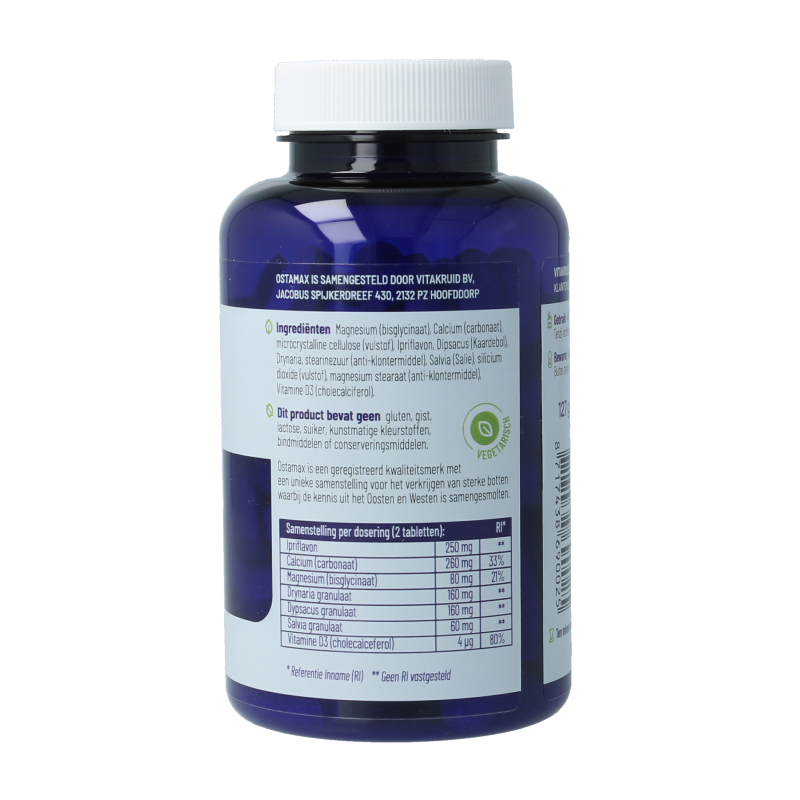 Vitakruid Ostamax met oa Calcium & Magnesium 90 Tabletten
