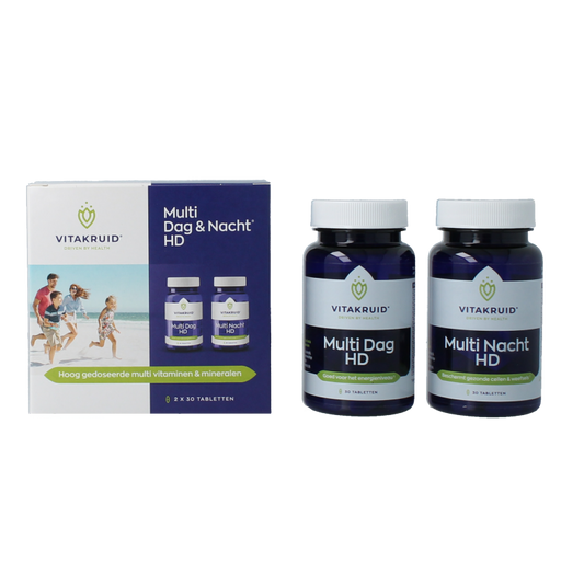 Vitakruid Multi Dag & Nacht HD 2 x 30 60 Tabletten