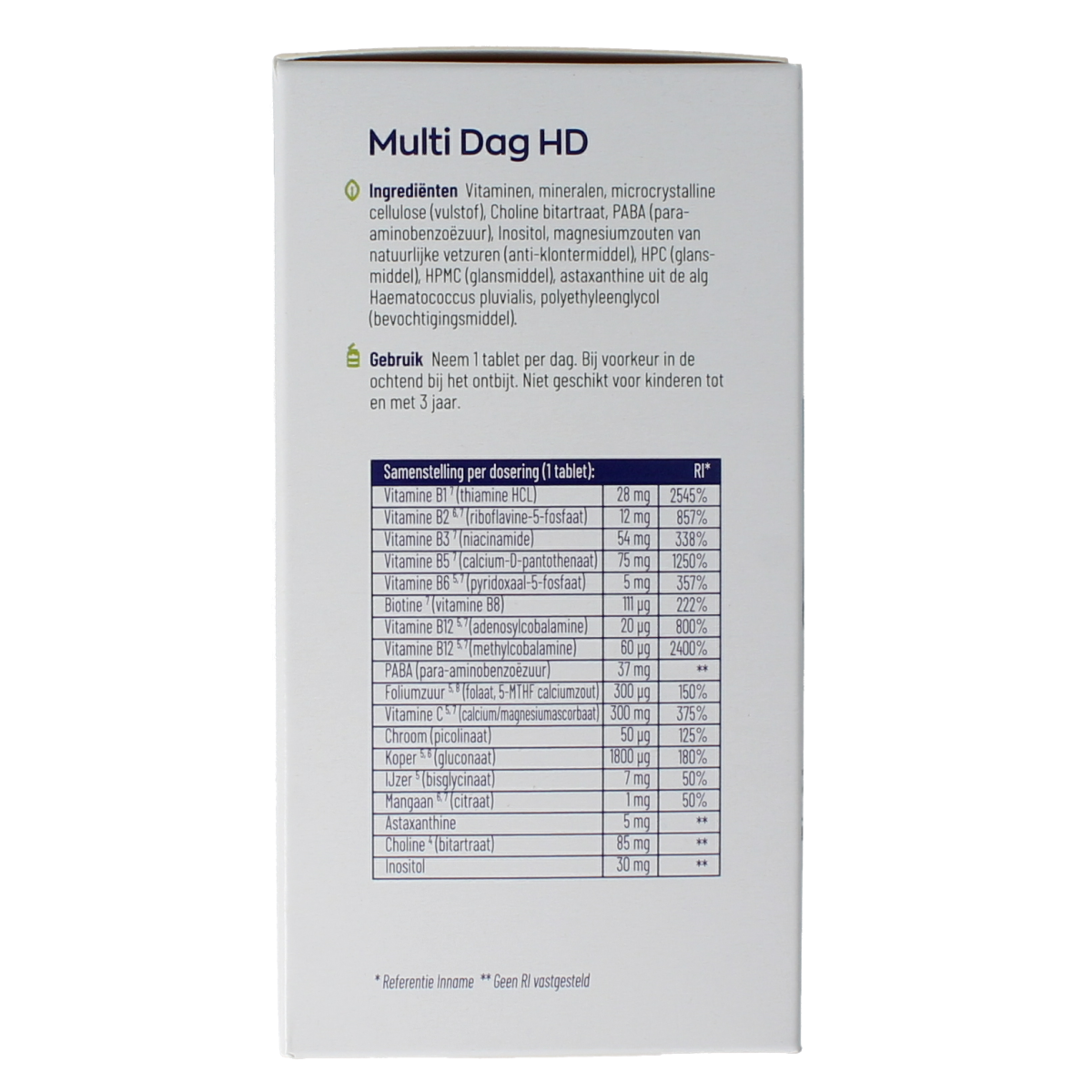 Vitakruid Multi Dag & Nacht HD 2 x 90 180.00 Tabletten