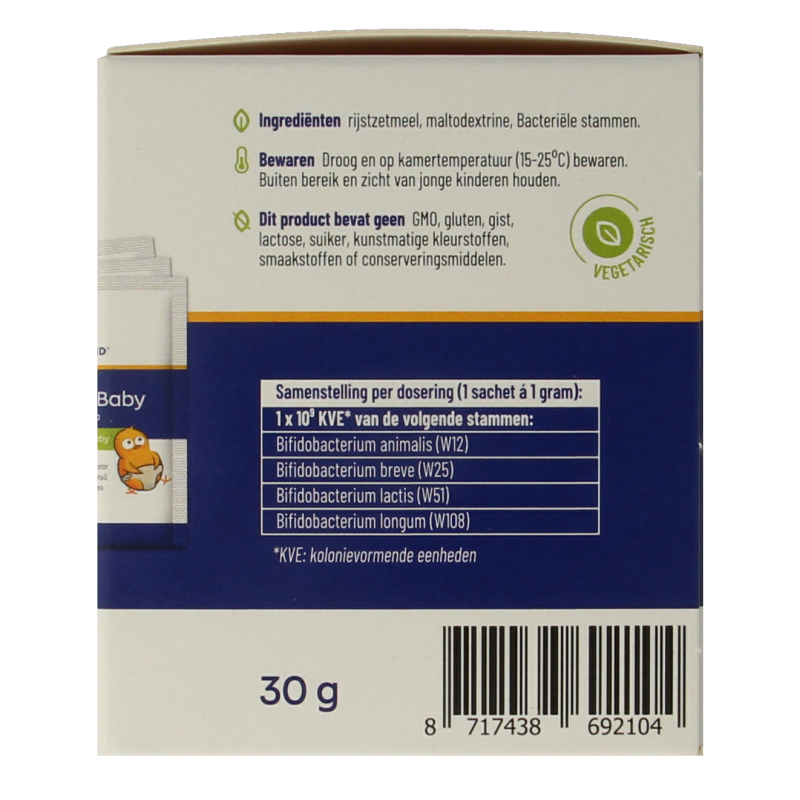Vitakruid Symflora Baby Probiotica voor moeder & baby 30 Sachets