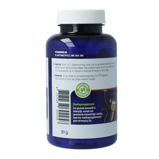 Vitakruid Magnesium junior 90 Kauwtabletten