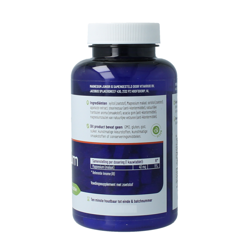 Vitakruid Magnesium junior 90 Kauwtabletten