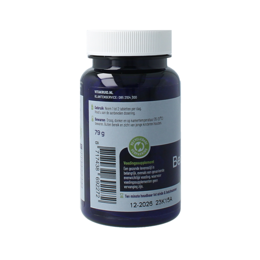 Vitakruid BeautyComplex met Keratine Hyaluronzuur & biotine 60 Tabletten