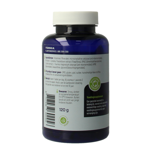 Vitakruid Multi Nacht Vrouw 50+ 100% Vegan 90 Tabletten