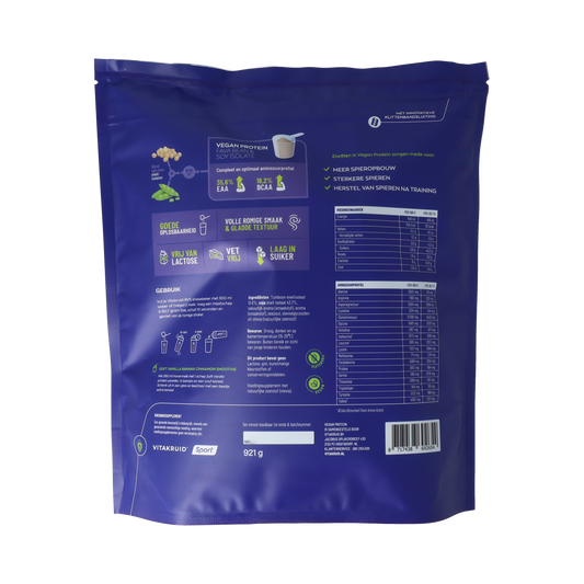 Vitakruid Vegan protein fava beans soft vanilla 921.00 Gram