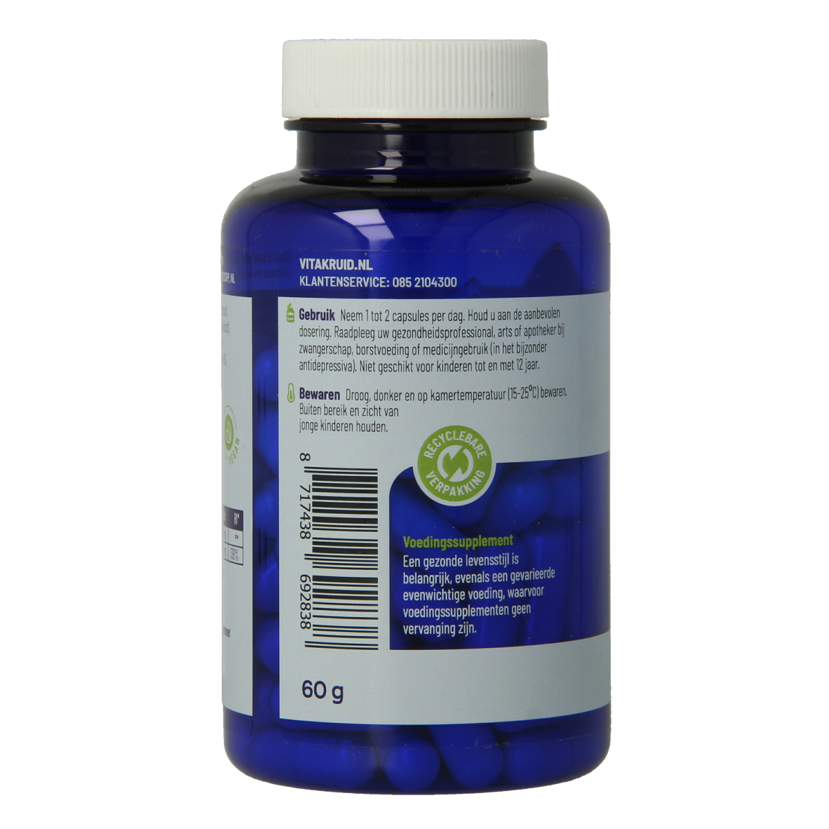 Vitakruid GABA 90.00 Vegetarische capsules