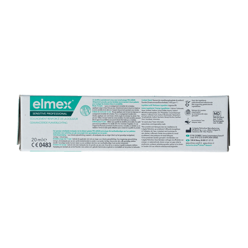 Elmex Tandpasta sensitive professional 20 Milliliter
