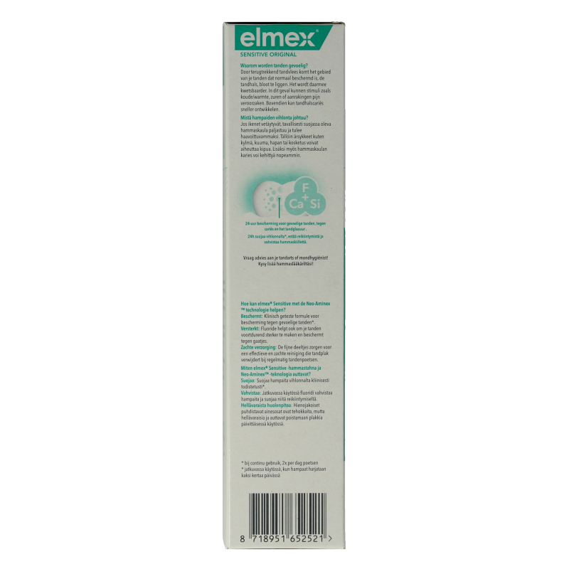 Elmex Tandpasta sensitive original 75 Milliliter