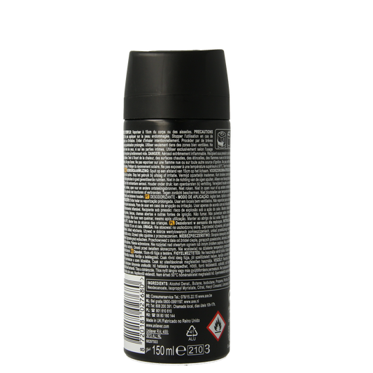 AXE Deodorant bodyspray wild mojito & cedarwood 150.00 Milliliter