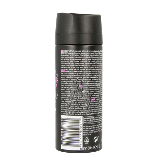AXE Deodorant bodyspray excite 150.00 Milliliter