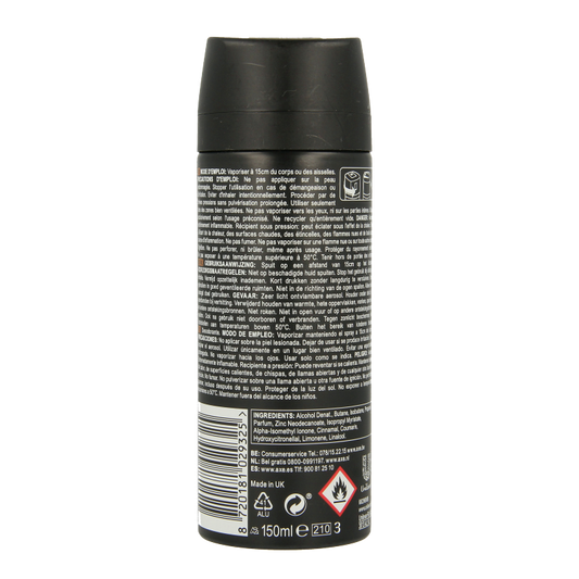 AXE Deodorant bodyspray leather & coockies 150 Milliliter