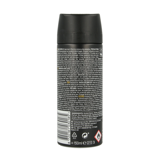 AXE Deodorant bodyspray gold 150.00 Milliliter