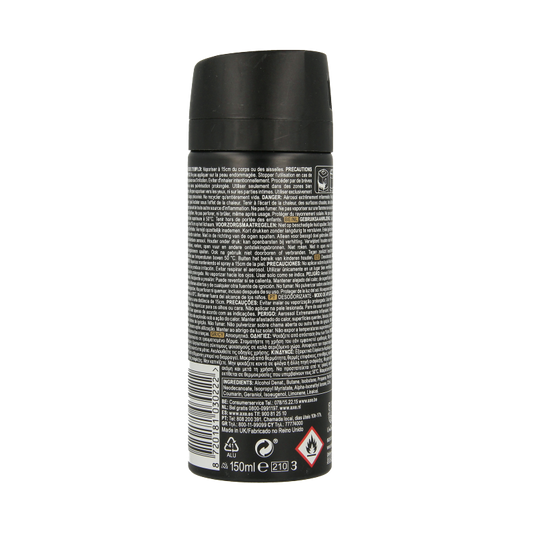 AXE Deodorant bodyspray gold temptation 150 Milliliter