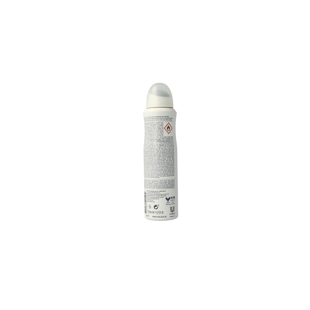 Dove Deodorant spray advanced coconut & jasmine 150.00 Milliliter