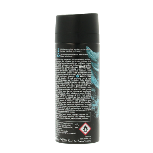 AXE Deodorant bodyspray kenobi aqua bergamot 150 Milliliter