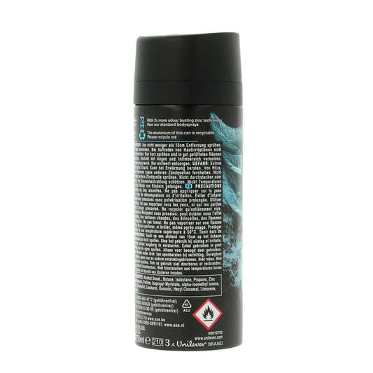 AXE Deodorant bodyspray kenobi aqua bergamot 150 Milliliter