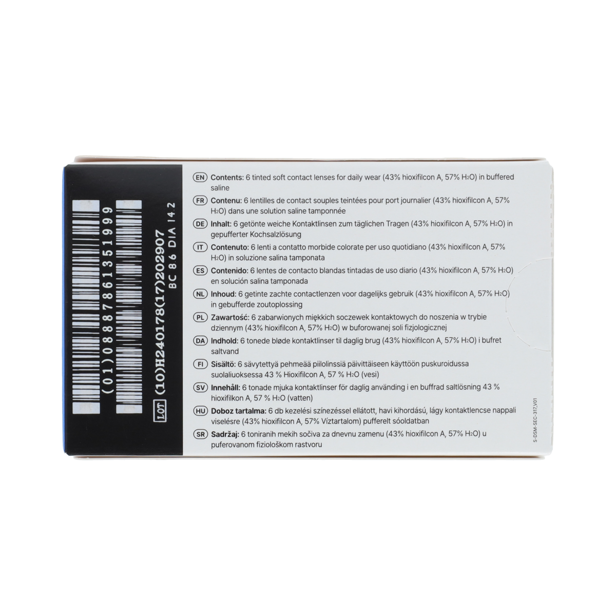 Eyefresh Eye Fresh maandlenzen 6-pack -1.75 6.00 Stuks