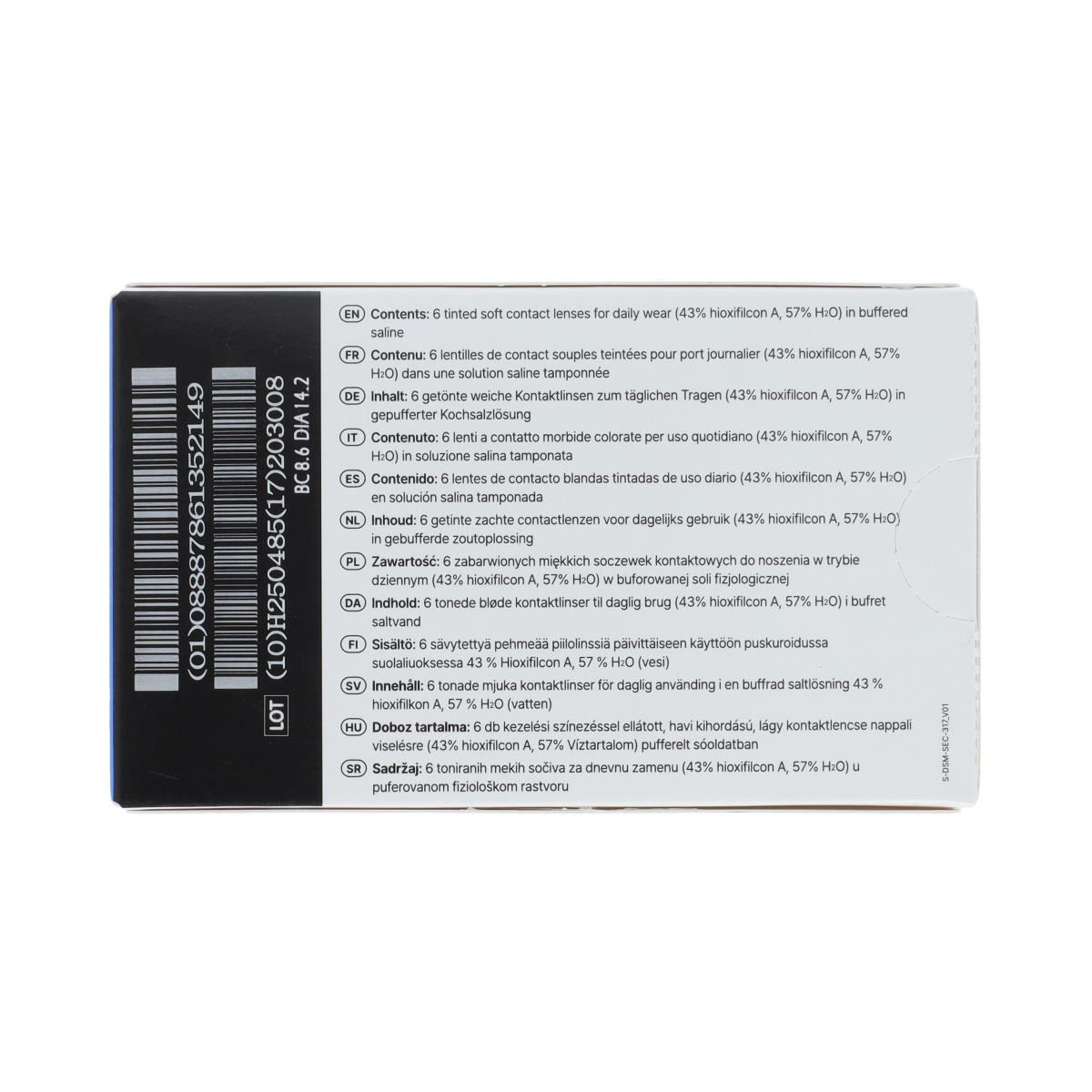 Eyefresh Eye Fresh maandlenzen 6-pack -5.50 6.00 Stuks
