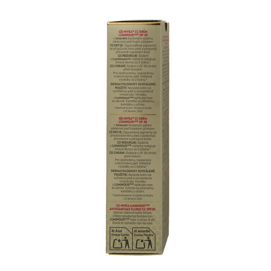 Nivea Cellular luminous 630 fluid dark SPF30 40.00 Milliliter