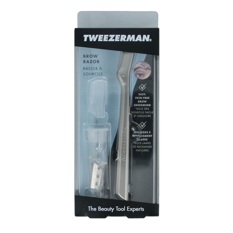 Tweezerman Brow razor 1 Stuks