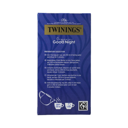 Twinings Good night bio 20.00 Zakjes
