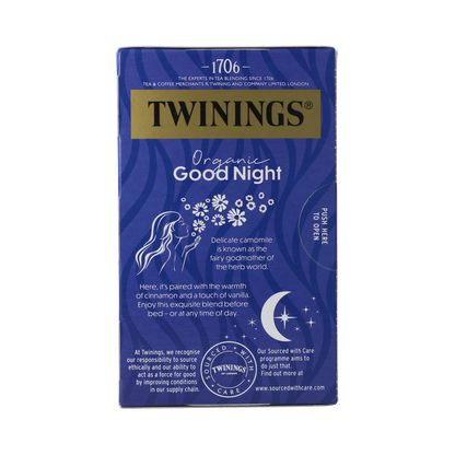 Twinings Good night bio 20.00 Zakjes