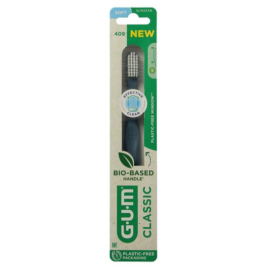 GUM Tandenborstel classic soft middelgrote kop 1 Stuks