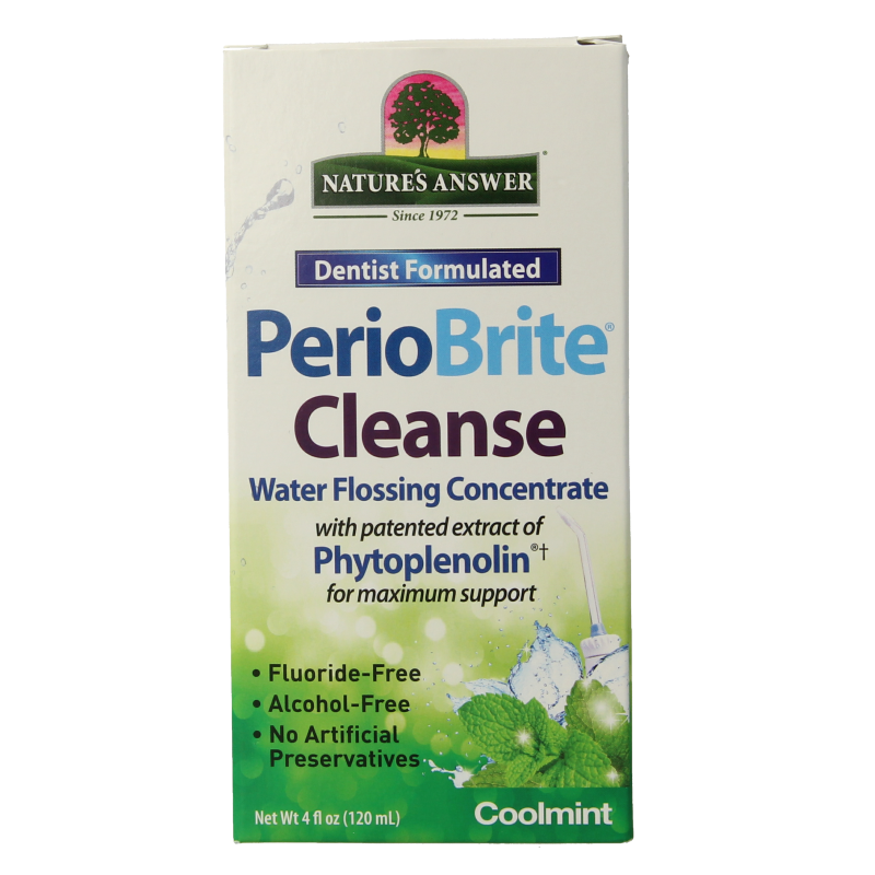 Natures Answer Periobrite monddouche 22 kruiden en Q10 120 Milliliter