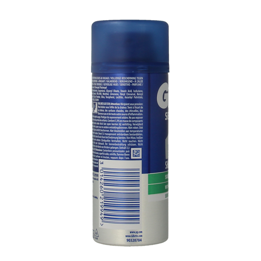 Gillette Series scheergel gevoelige huid 75 Milliliter
