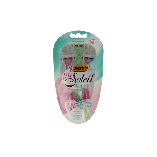 BIC Miss soleil sensitive shaver 3 Stuks