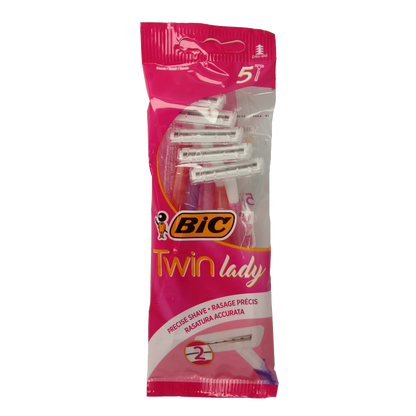 BIC Lady twin pouch mesjes 5 Stuks