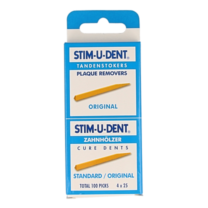 Stimudent Tandenstokers 4 X 25 100 Stuks
