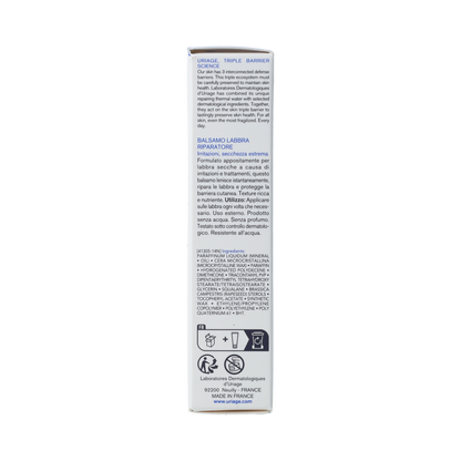 Uriage BARIÉDERM-CICA BAUME LÈVRES PROTECTEUR 15.00 Milliliter