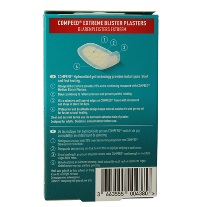 Compeed Blarenpleister extreme 6 Stuks
